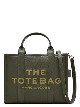 Marc Jacobs The Leather Medium Tote Bag, Forest 